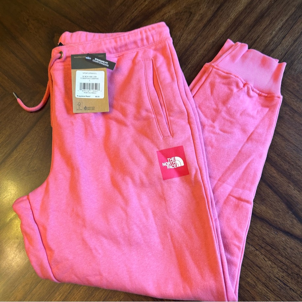 THE NORTH FACE Women's Box NSE Jogger Cosmo Pink/Cosmo Pink, Large New